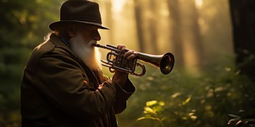 为抗战老兵吹军号，那旋律究竟是哪首歌？