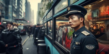 北京公交物业警卫到底在干什么？