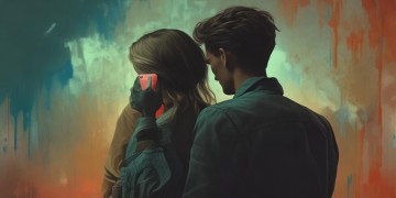 女友男友都斜眼看手机吗？