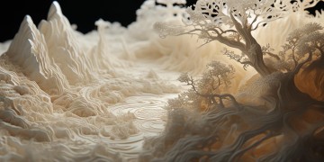 AI绘本能否成功模拟剪纸风格模型？