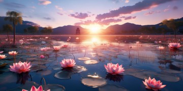 流花湖上有什么景点？