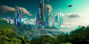 AI能画出怎样的未来地球模型？
