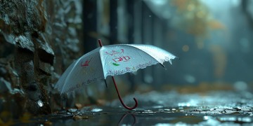 物业专用雨伞标签是什么？