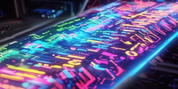 AI软件如何设计字体并应用RGB色彩模型？