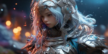 AI少女与王者荣耀模型结合，会碰撞出怎样的火花？