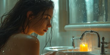 女友洗头回复消息什么意思？