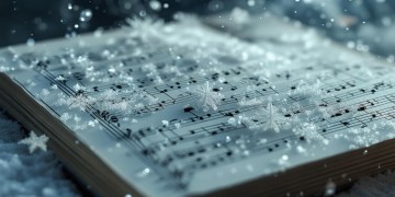 琴谱上的雪花，究竟是哪首歌曲的浪漫印记？