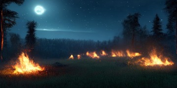 日照夜间露营哪里好玩？