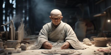 怎么制作AI小和尚模型？