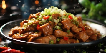 文心一言能绘画出鱼香肉丝吗？
