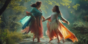 两个胖姐姐跳舞的藏歌究竟叫什么名字呢？