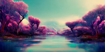 AI绘画真实风景模型，能否真正还原大自然的鬼斧神工？