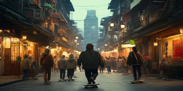中国滑板哪里好玩？