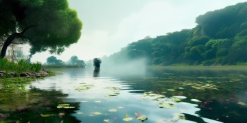 雁鸣湖西岸边景点到底叫什么？