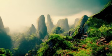 伏羲山上哪里好玩？