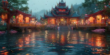 水上庙会哪里好玩？