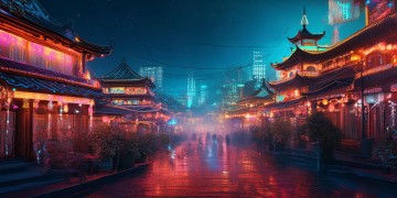 合阳夜景哪里好玩？