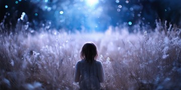 小女孩唱想象之中是哪首歌曲？