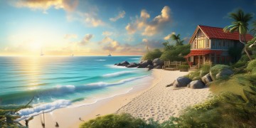 可以住海边的景点有什么？