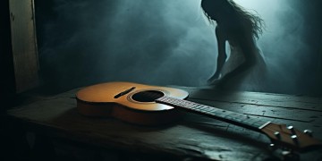 吉他上面有个舞者是什么歌？