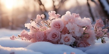 冬天送女友什么颜色的花最合适呢？