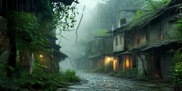 雨深深旧故里草木深究竟是哪首歌的歌词？