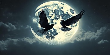 鸟儿绕着月双双飞，究竟是哪首经典歌曲的动人旋律？