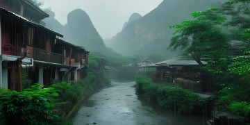 阳朔雨天去哪里好玩？探索雨中别样风情
