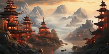 哪里可以下载国风插画AI模型？