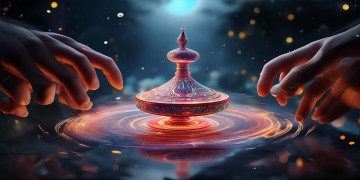 魔幻陀螺，指尖上的奇幻对决
