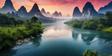 想上广西玩有什么景点？