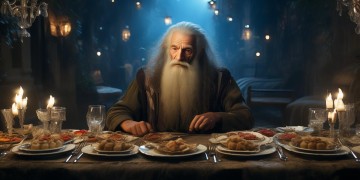 长街宴上老者哼唱的，究竟是哪一首古老的歌谣？