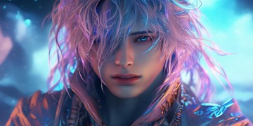 AI绘画能否创造出令人惊艳的动漫男生模型？