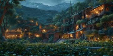 景区夜景用什么灯光好？