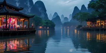 桂林经典景点演出究竟叫什么？一场山水间的视听盛宴揭秘
