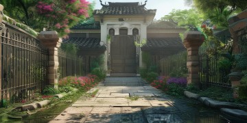 利民花园二期物业管事吗？