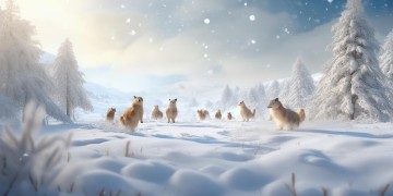 雪地上打滚叫什么歌？