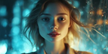 网恋女友的颜值真相，这漫画里的她真的漂亮吗？