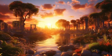 夕阳圣地哪里好玩？