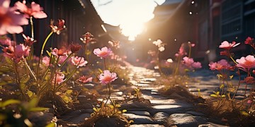 小花在北京扎根是什么歌的歌词？