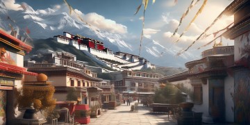 拉萨哪里好玩Vlog，探索雪域高原的绝美风光与文化遗迹