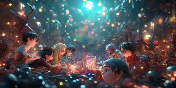 什么手游可以五个人一起玩？