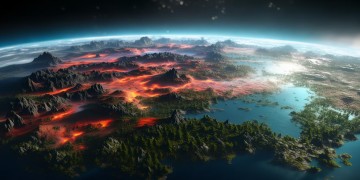 电脑AI怎样做星球模型？