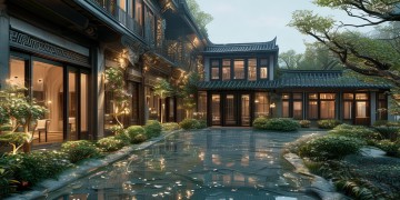 鸣翠山庄物业有什么？