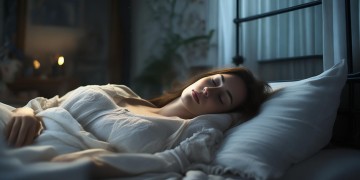 熟睡女友睁眼睡觉了正常吗？
