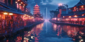 平潭哪里夜景好玩？