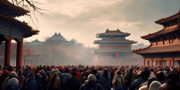 去年春节哪些景点人多？