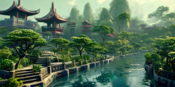 长风公园能看什么景点？