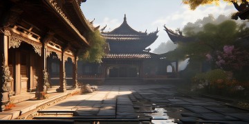 天松庙里都有什么景点？