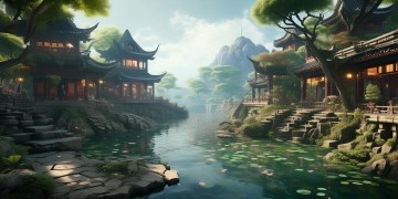 江心岛里面有什么景点？